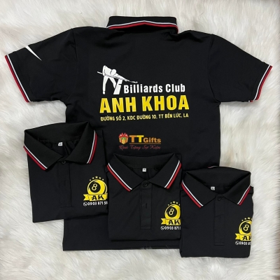 Mẫu áo thun cho quán Bida