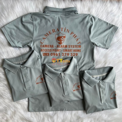 Mẫu áo thun cho cửa hàng Camera