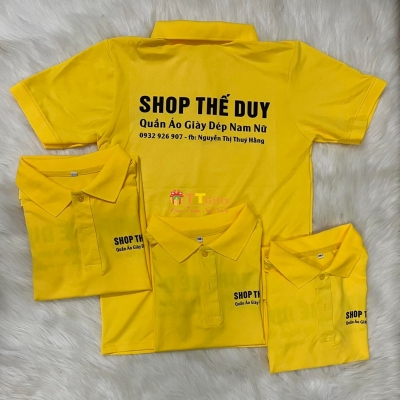 Mẫu áo thun cho shop giày dép