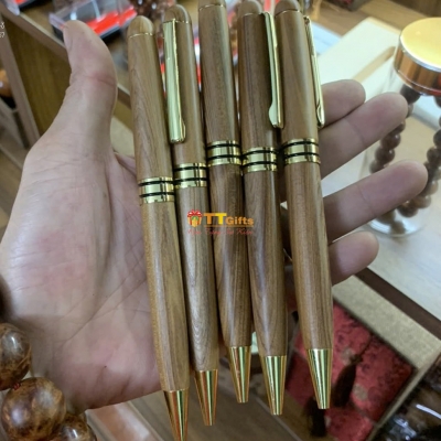 Bút ký gỗ ngọc am dạng xoay BG 15