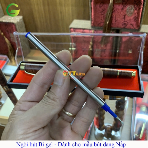 Ngòi bút bi gel dành cho mẫu bút dạng nắp